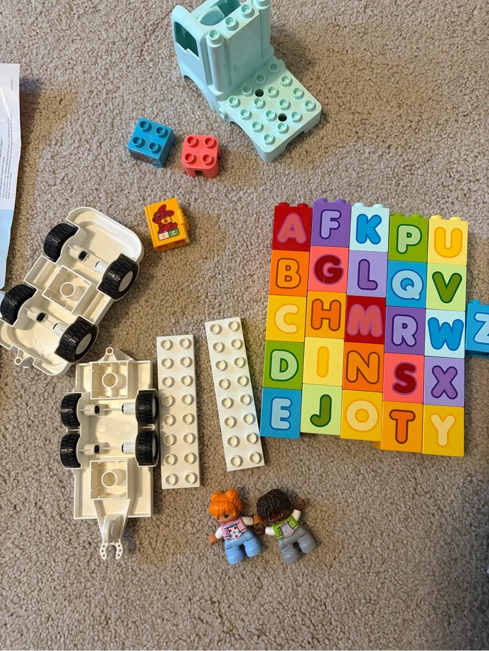 LEGO Duplo First Alphabet Truck 10915 Toy Block 36 Pieces